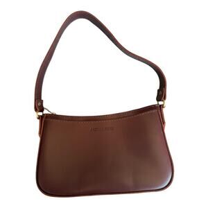 Portland Leather Good Lucy Almost Perfect Shoulder Hobo Bag Cognac